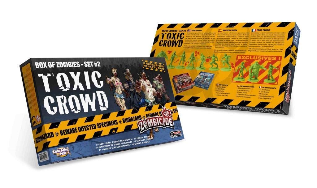 Amazon.com: Zombicide: Box of Zombies – Set #2: Toxic Crowd