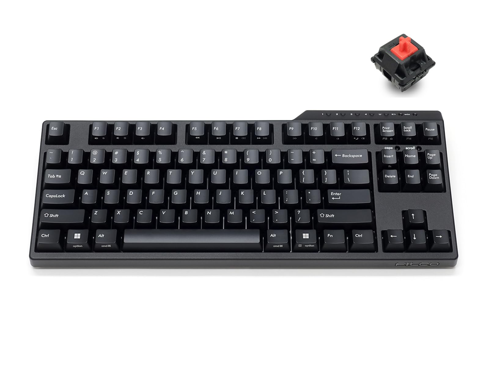 Amazon.co.jp: FILCO Majestouch Convertible 3 Cherry MX静音赤軸