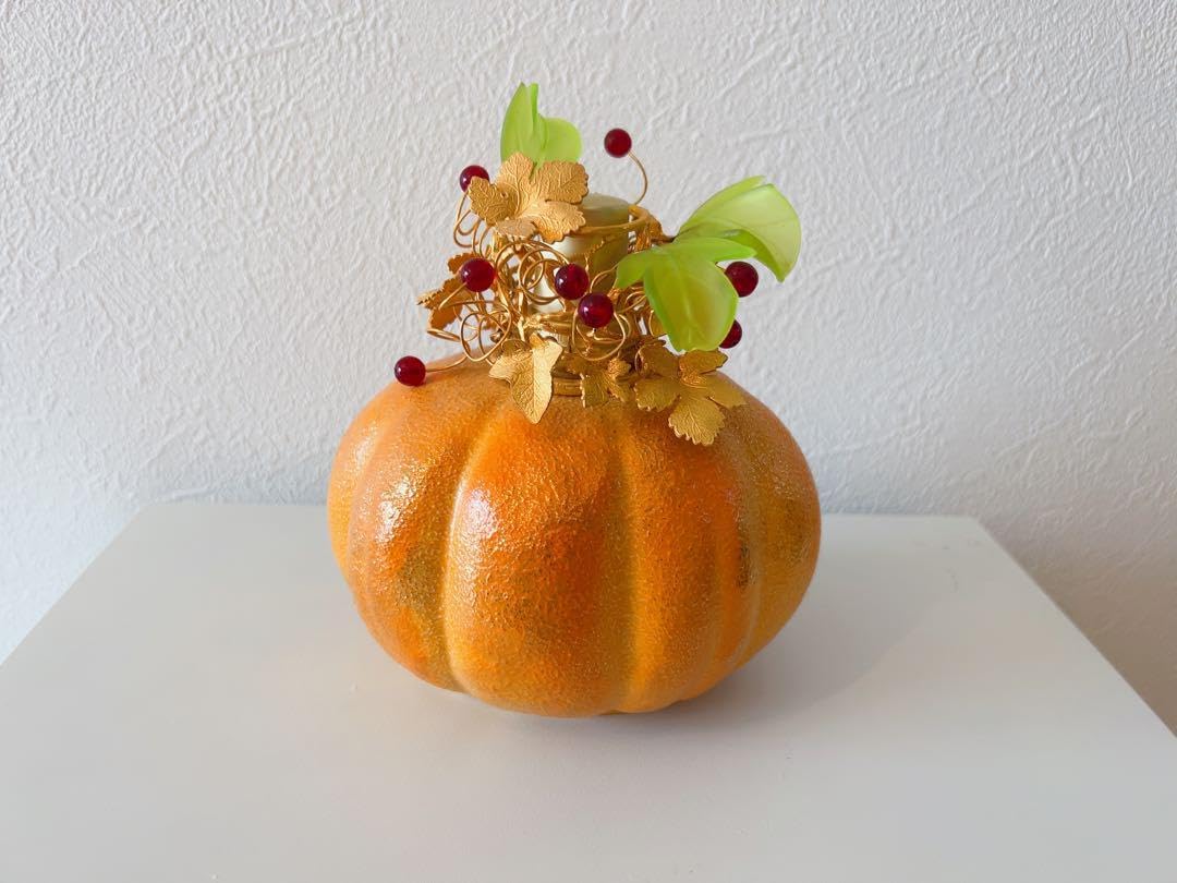 ランプベルジェ 金色のかぼちゃ 未使用 美品 ランプベルジェ 金色の