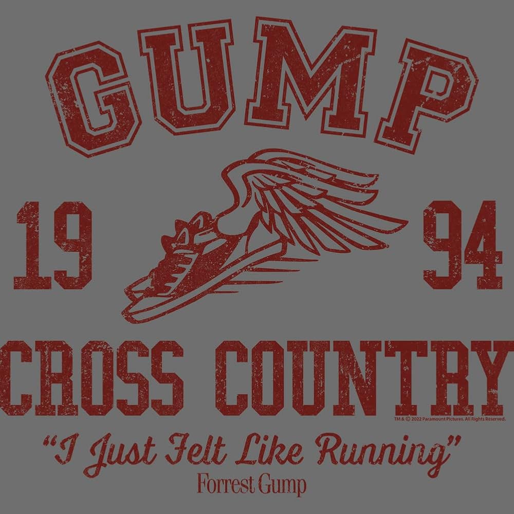 Amazon.com: Forrest Gump 90s Movie '94 Cross Country Just Felt