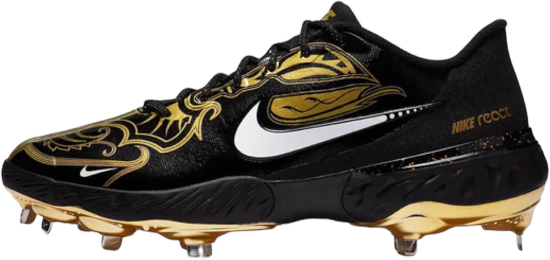 Amazon.com | Nike Alpha Huarache Elite 3 Premium Men's Metal