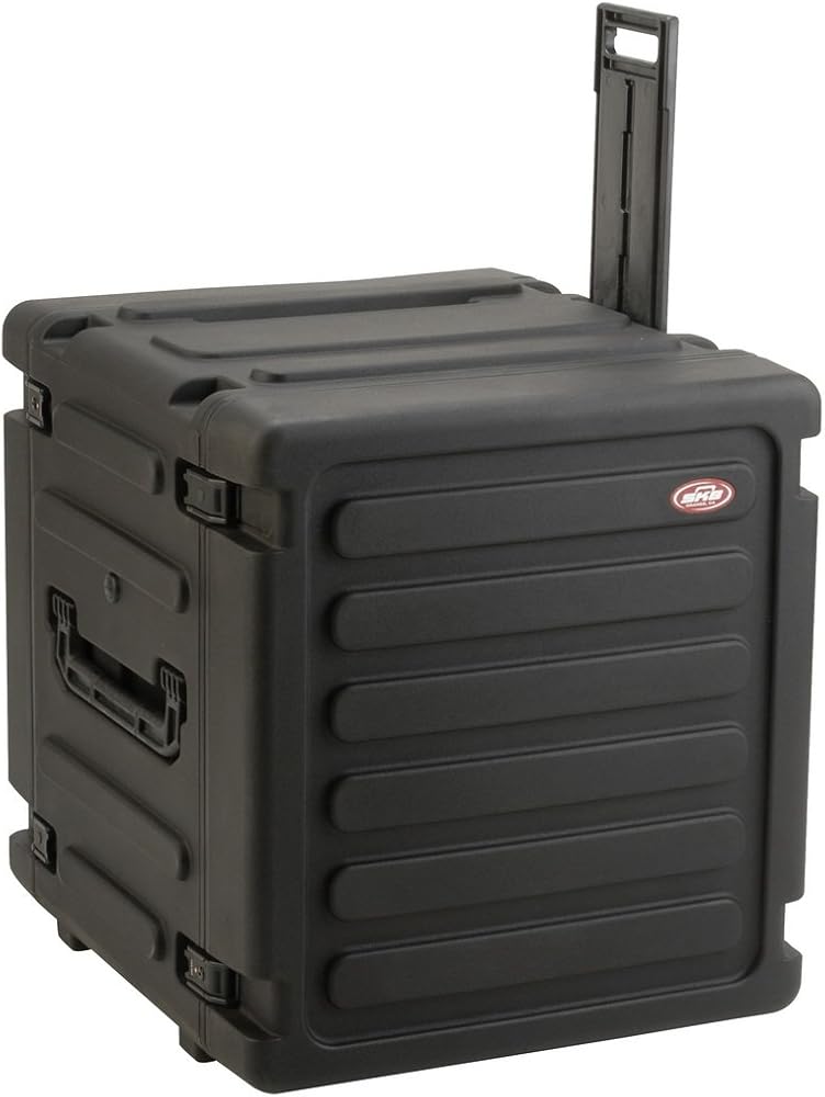Amazon.com: SKB 12U Shock Mount Rack, with Wheels, Handle, TSA