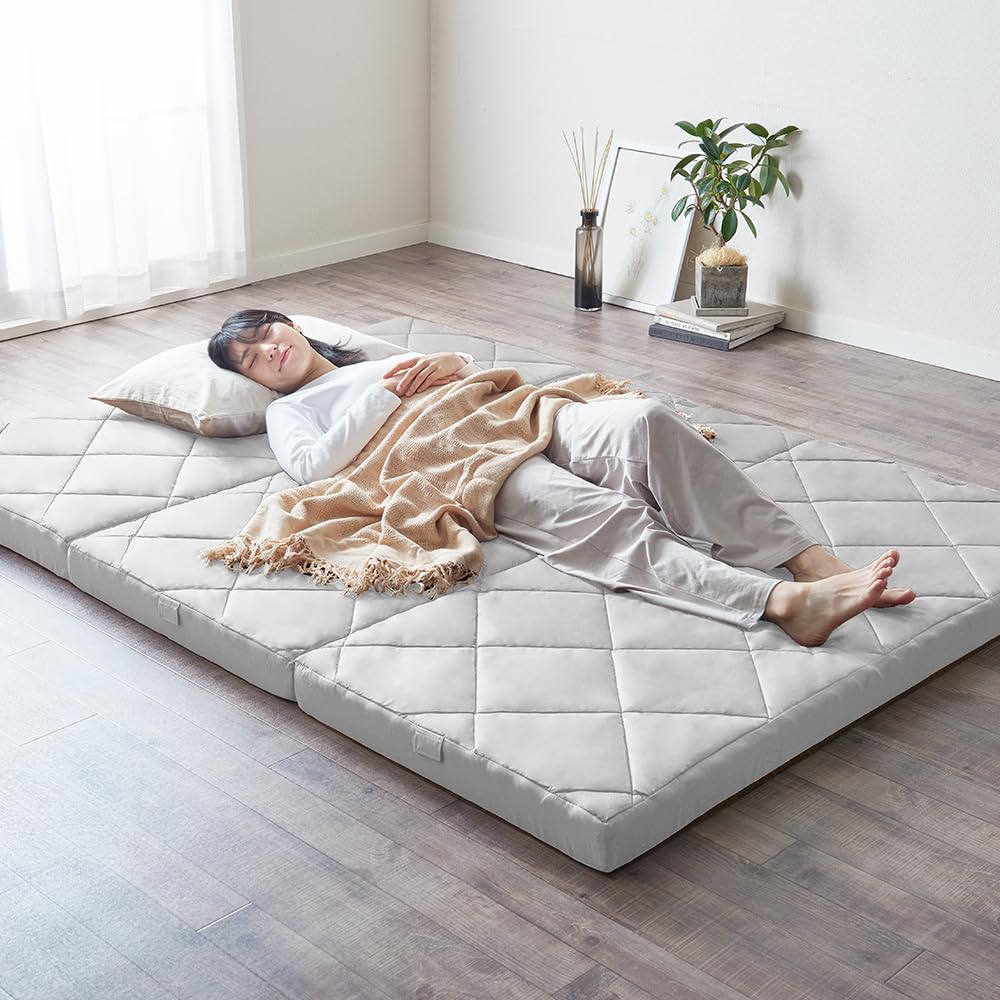 Amazon｜マットレス 折りたたみ ファミリータイプ ダブル 厚さ8cm