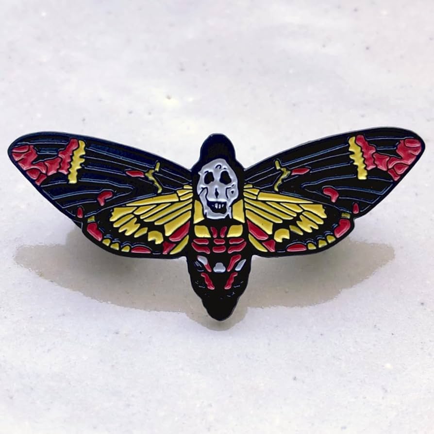 完璧髑髏】 メンガタスズメ 羊たちの沈黙 標本 蛾 オオミズアオ 蝶