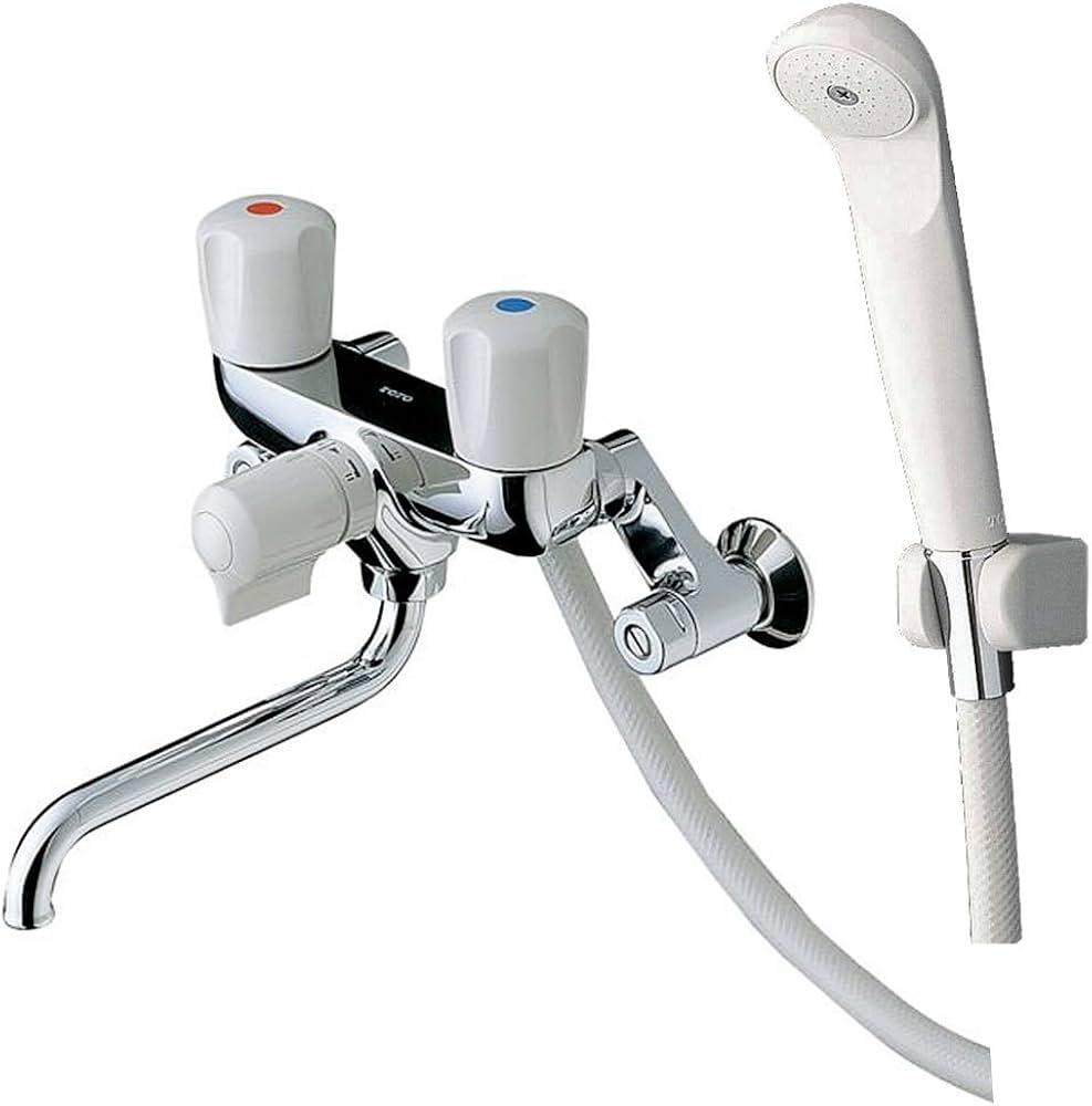 Amazon | TOTO 浴室用水栓 2ハンドル混合栓 一時止水あり TMS20C