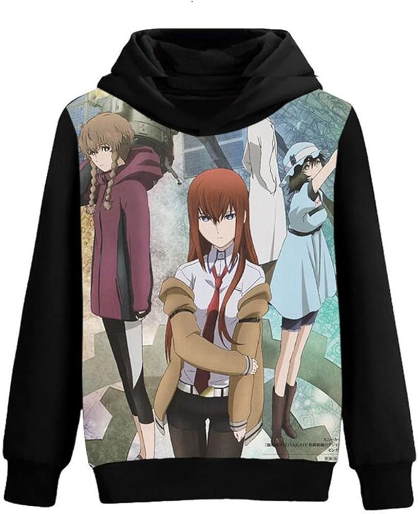 Amazon.com: GO2COSY Anime Steins Gate Cosplay Kurisu Makise Jacket