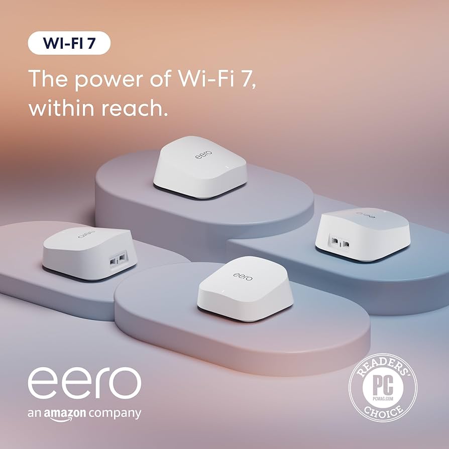Amazon.com: Amazon eero 7 dual-band mesh Wi-Fi 7 router (newest
