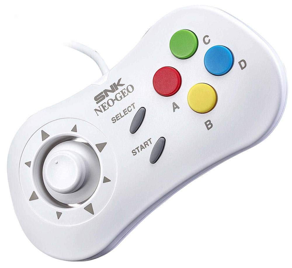 Amazon.com: NEOGEO Mini Console Official Control Pad: White