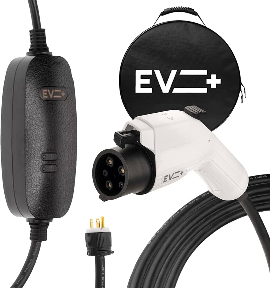 Amazon.com: 16A Level 2/Level 1 EV Portable Charger – J1772, 240V