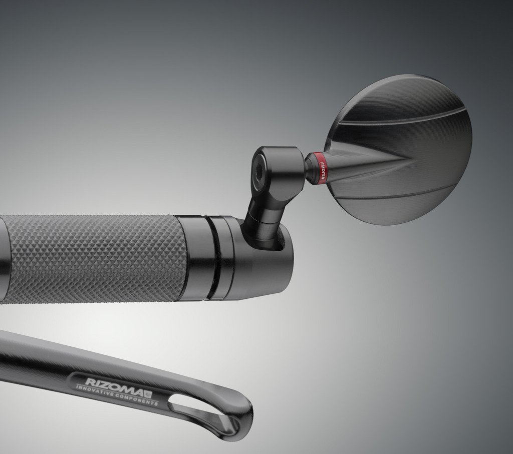 Amazon | リゾマ スパイRミラー ブラック BS185B 取付アダプター付