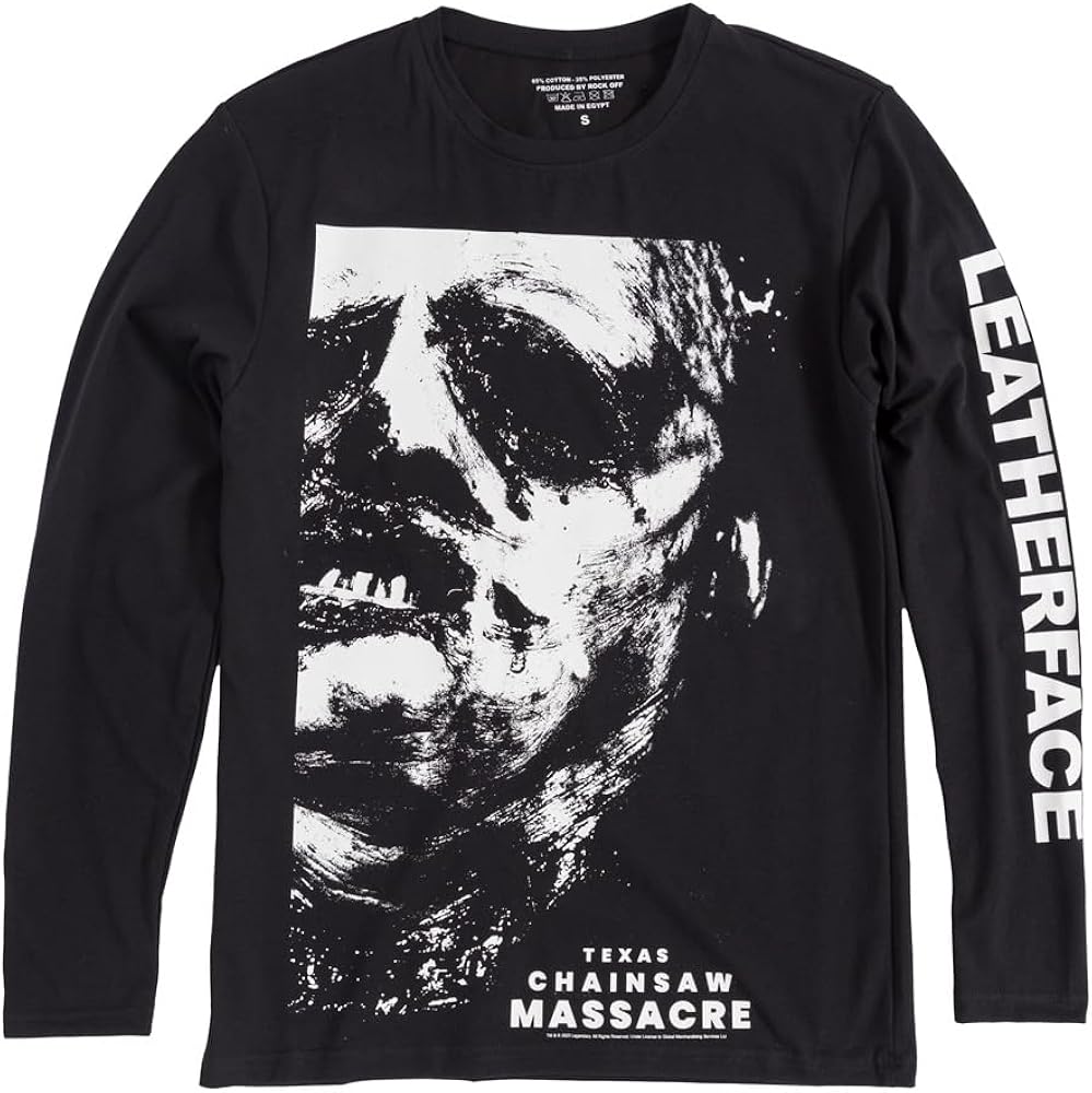 Rock Off The Texas Chainsaw Massacre 'Leather Face' Unisex Long