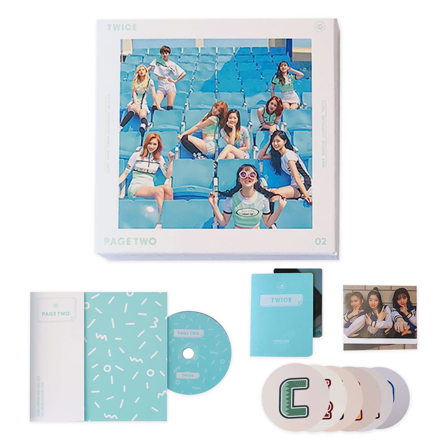 Amazon.co.jp: TWICE - セカンドミニアルバム [PAGE TWO] (Mint Ver