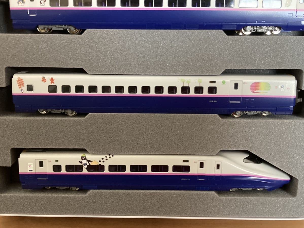 KATO 東北新幹線E2系 ご当地Suicaのペンギンラッピング 10両セット