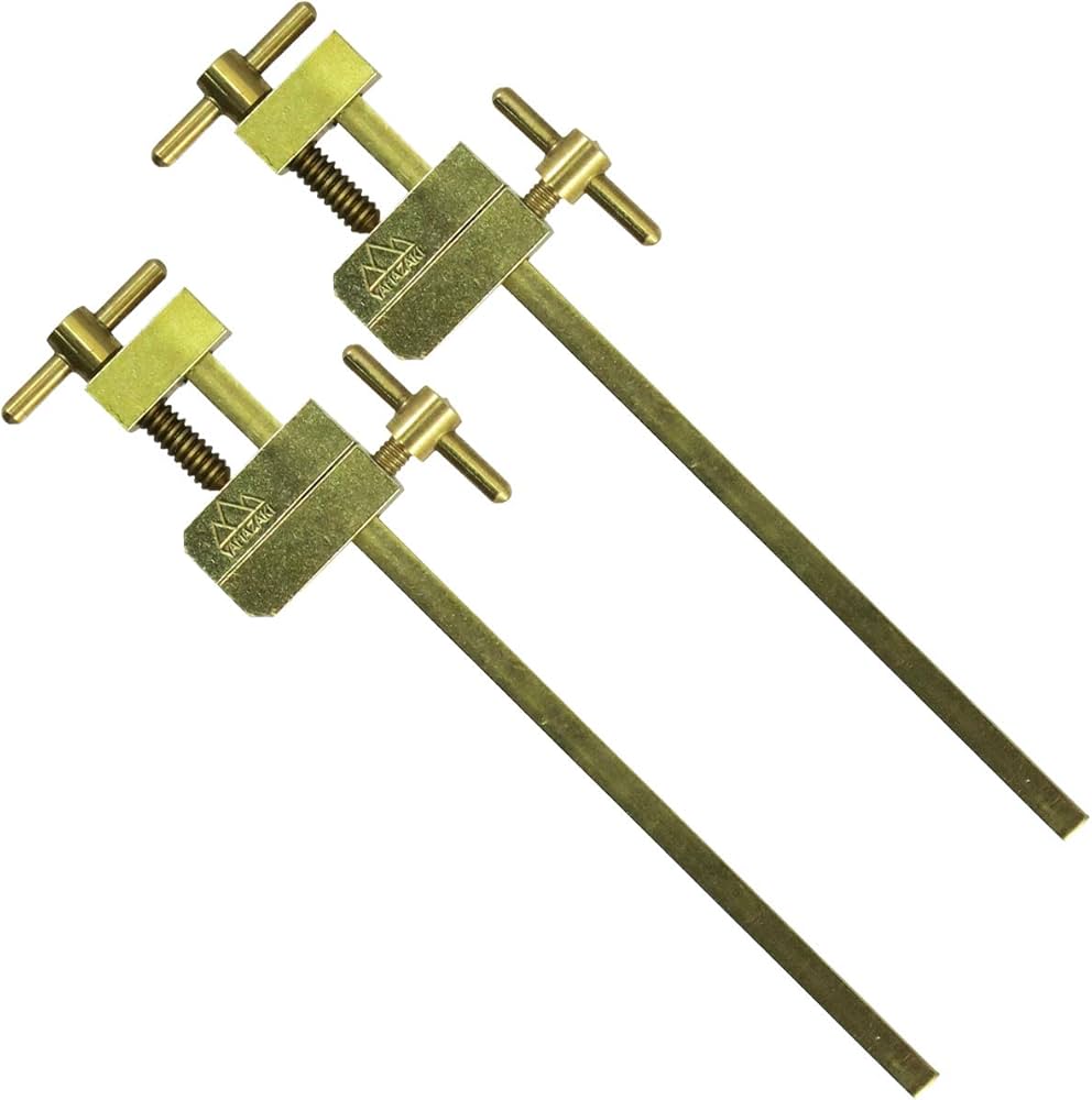 Amazon | YAMAZAKI 真鍮ハタ金 2本セット (パック入） 120mm | L・F
