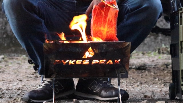 Amazon | PYKES PEAK(パイクスピーク) 焚き火台 焚火台 折りたたみ