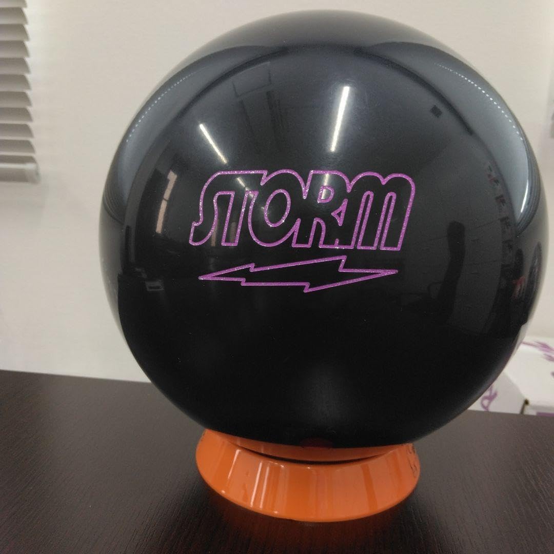 ソリューション・ブラック 15ポンド ストーム - 美品】ボウリング