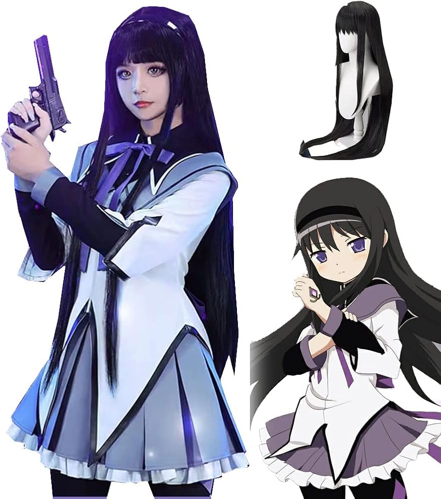 Amazon.co.jp: [Picksoco] 暁美ほむら 開戦服 魔法少女 まどかマギカ