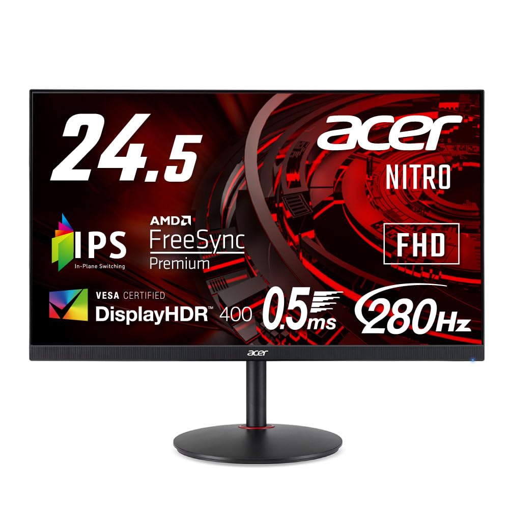 Amazon.co.jp: Acer ゲーミングモニター Nitro XV252QZbmiiprx 24.5