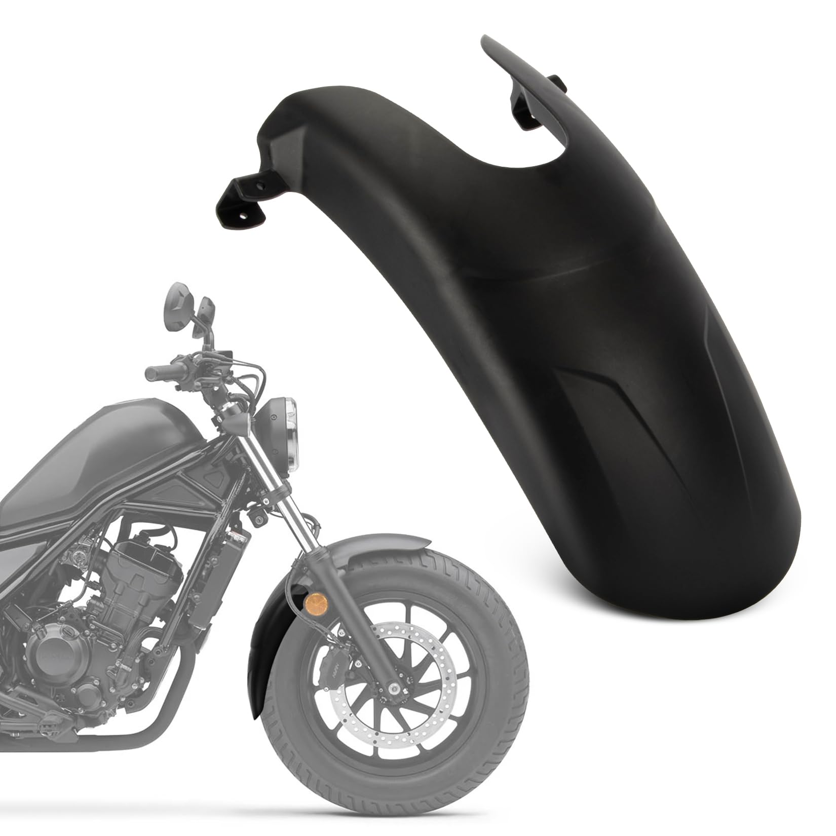 Amazon | レブル 250 500 用 フロントフェンダー 延長 20cm フロント