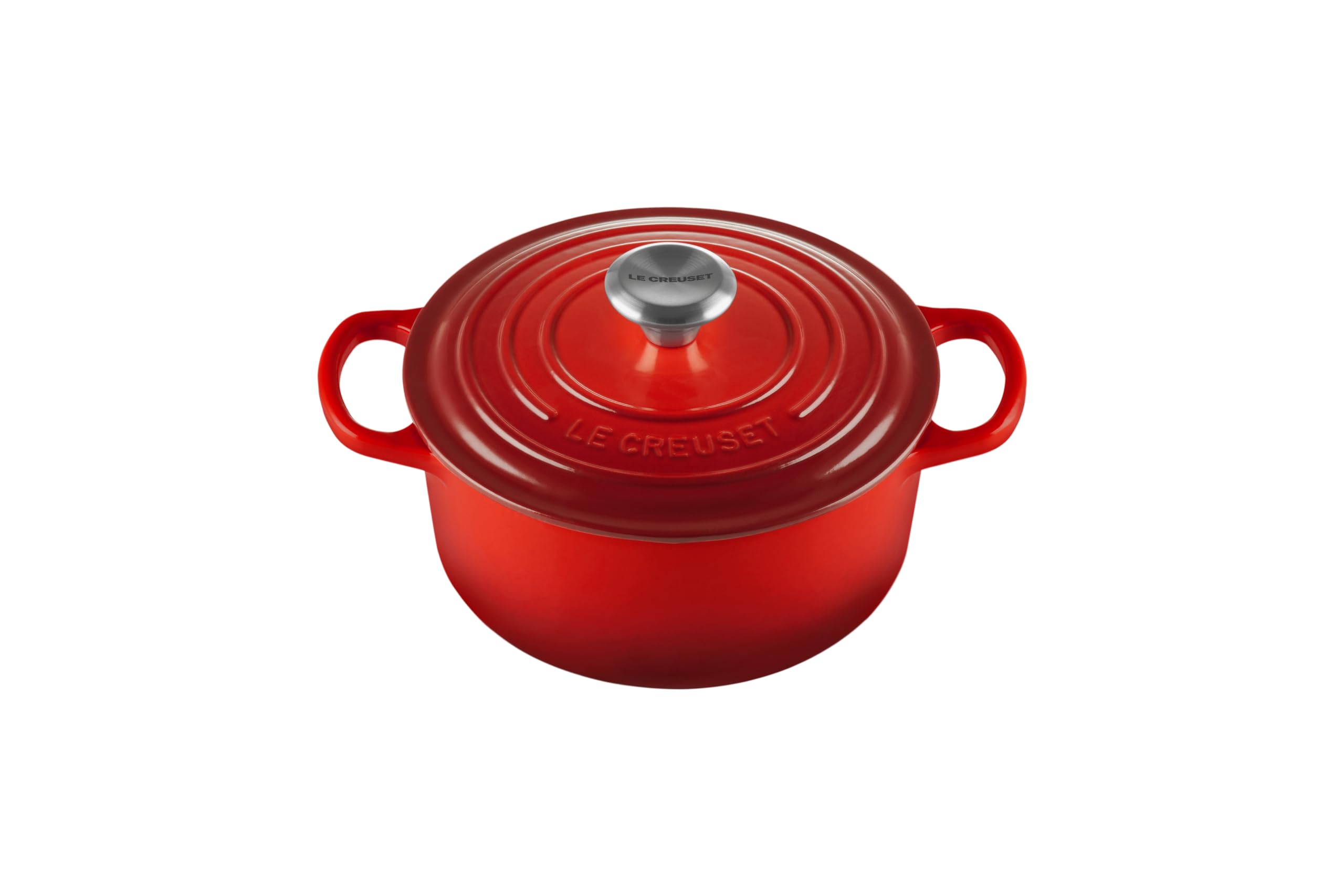 Amazon | 【Le Creuset】 シグニチャー ココット・ロンド 18cm レッド