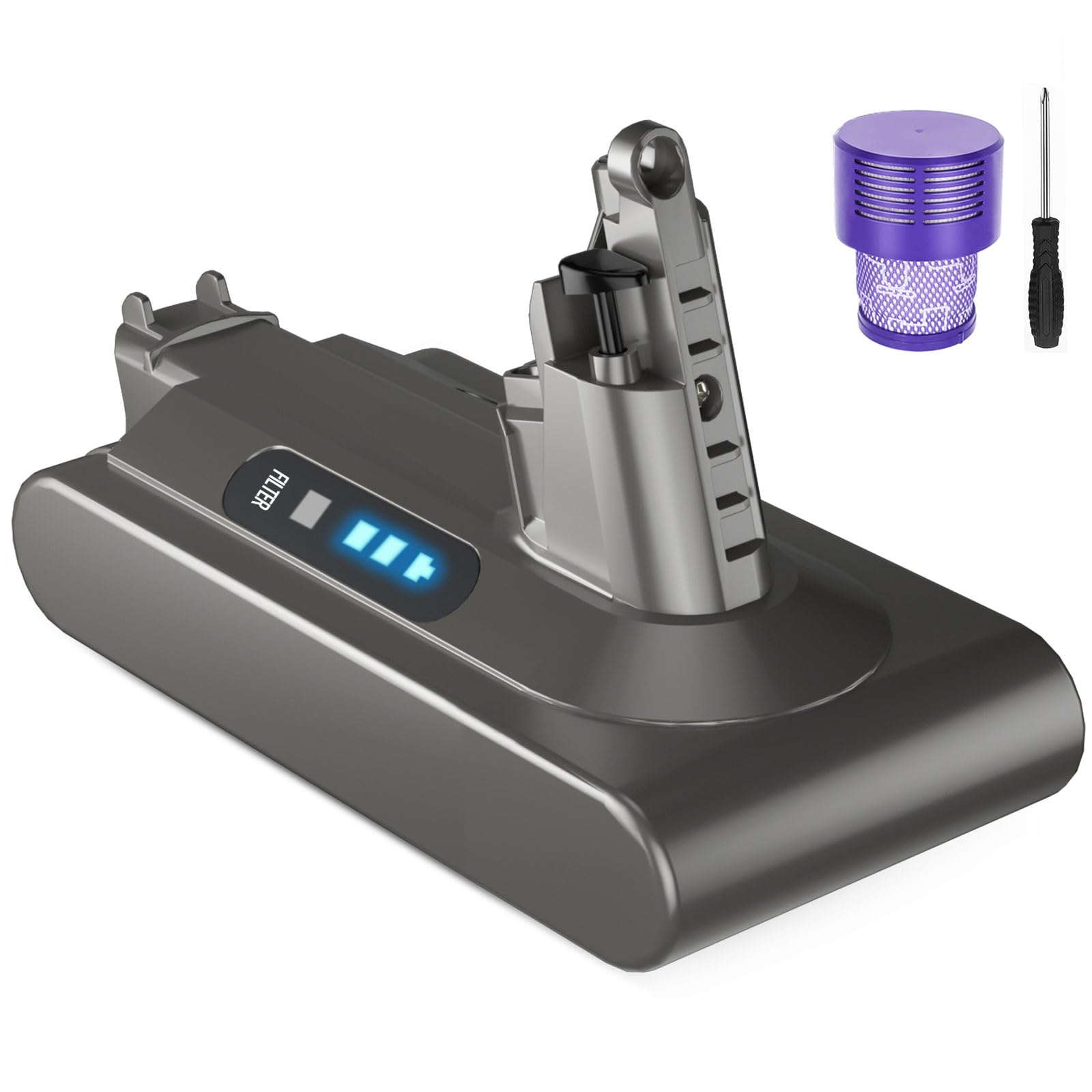 Amazon.co.jp: ダイソン バッテリー V10 SV12 掃除機バッテリー 交換