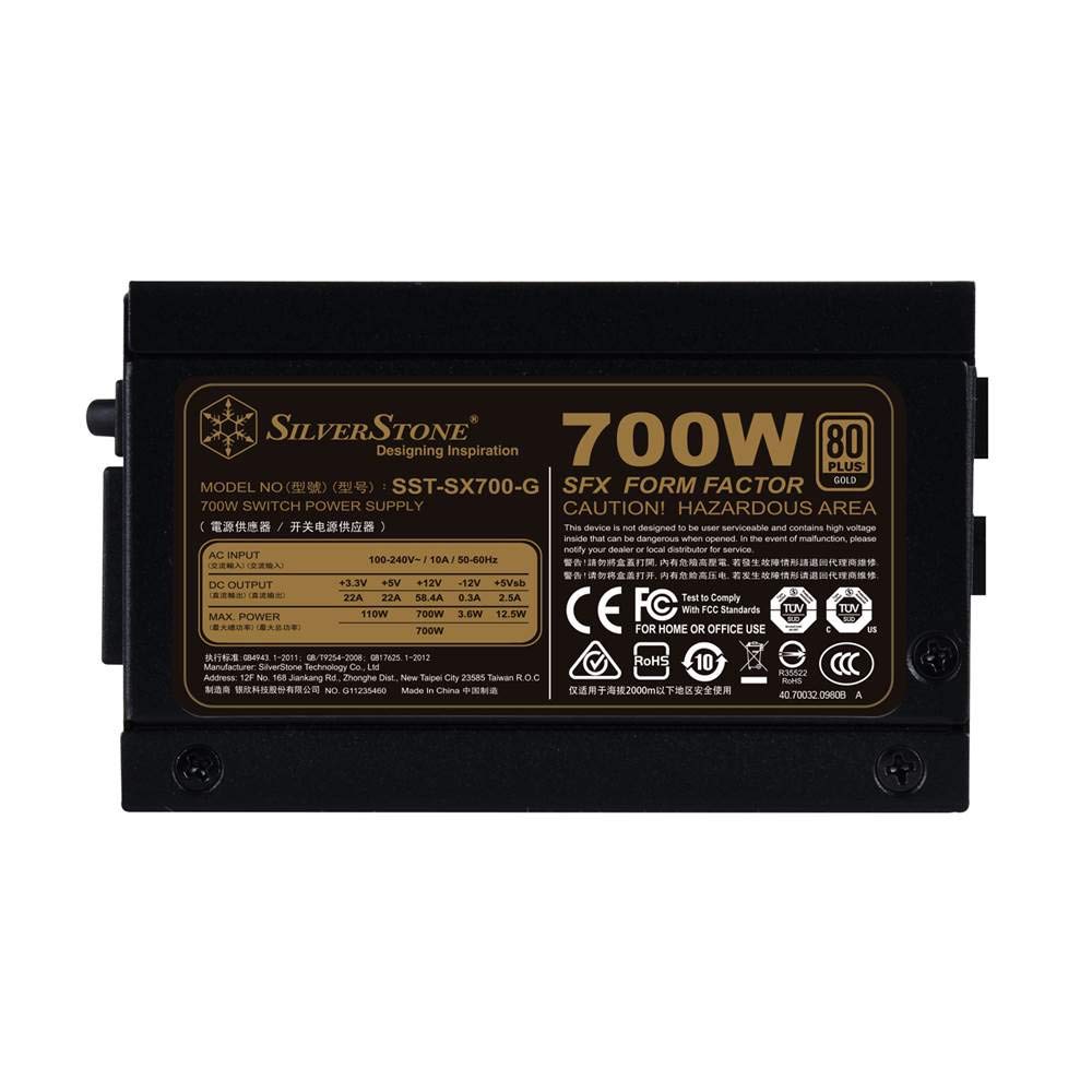 Amazon | Silverstone 高効率80PLUS GOLD認証 静音ファン搭載SFX電源