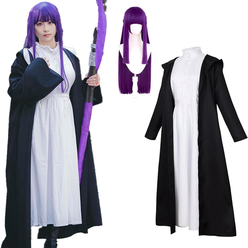 Amazon.co.jp: [Agtop] フリーレン コスプレ衣装 ウィッグ セット