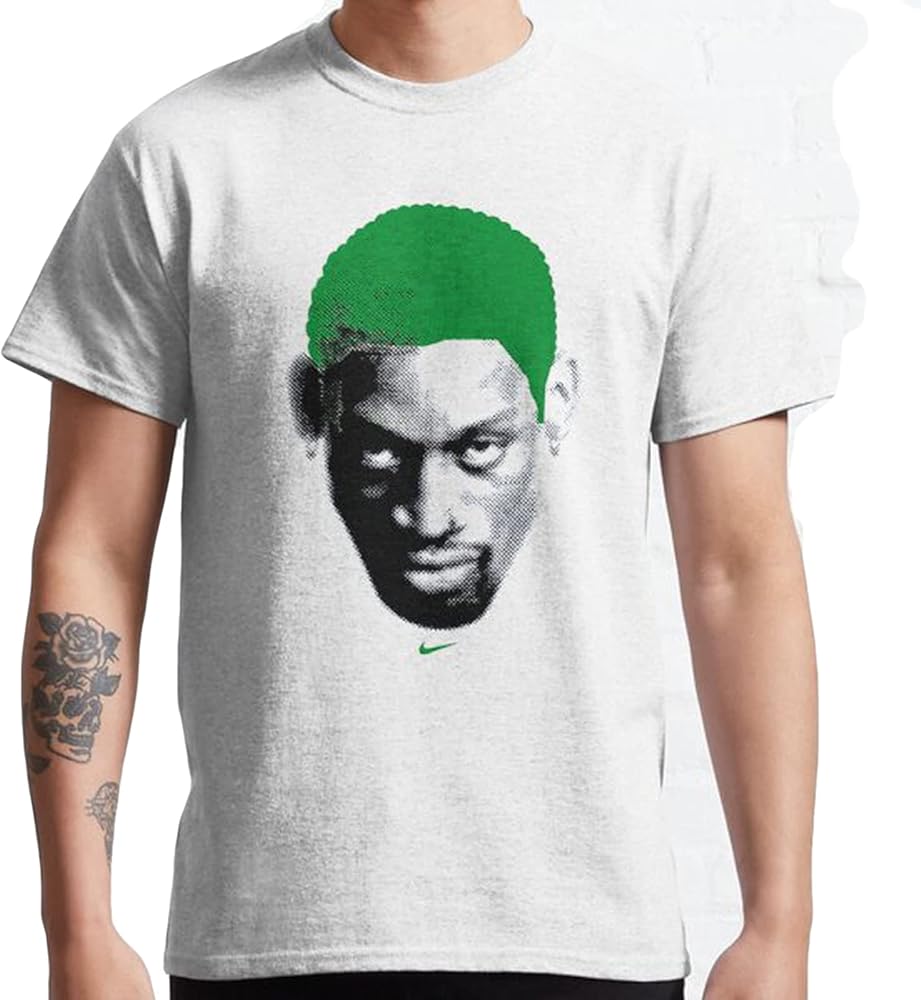 ロッドマン Tシャツ 90s NIKE USA 製 デニス ロッドマン グリーン