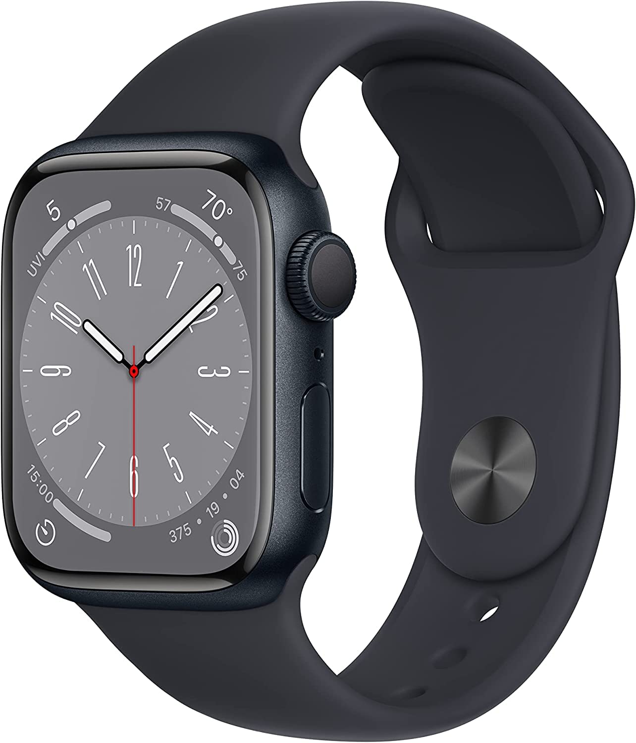 Amazon.com: Apple Watch Series 8 [GPS, 41mm] - Midnight Aluminum