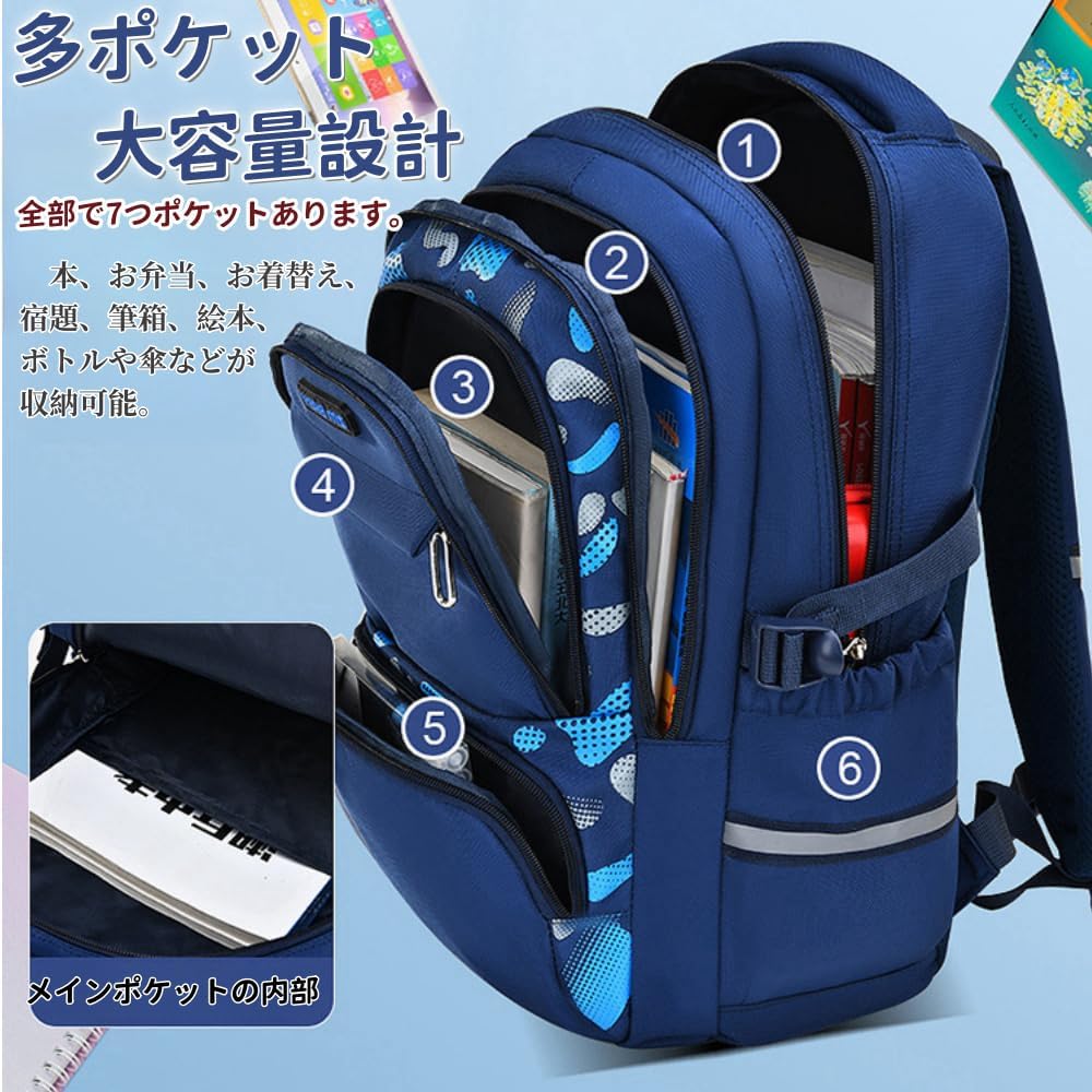 Amazon.co.jp: [VNGOLERRY] リュックサック キッズ 男の子 リュック