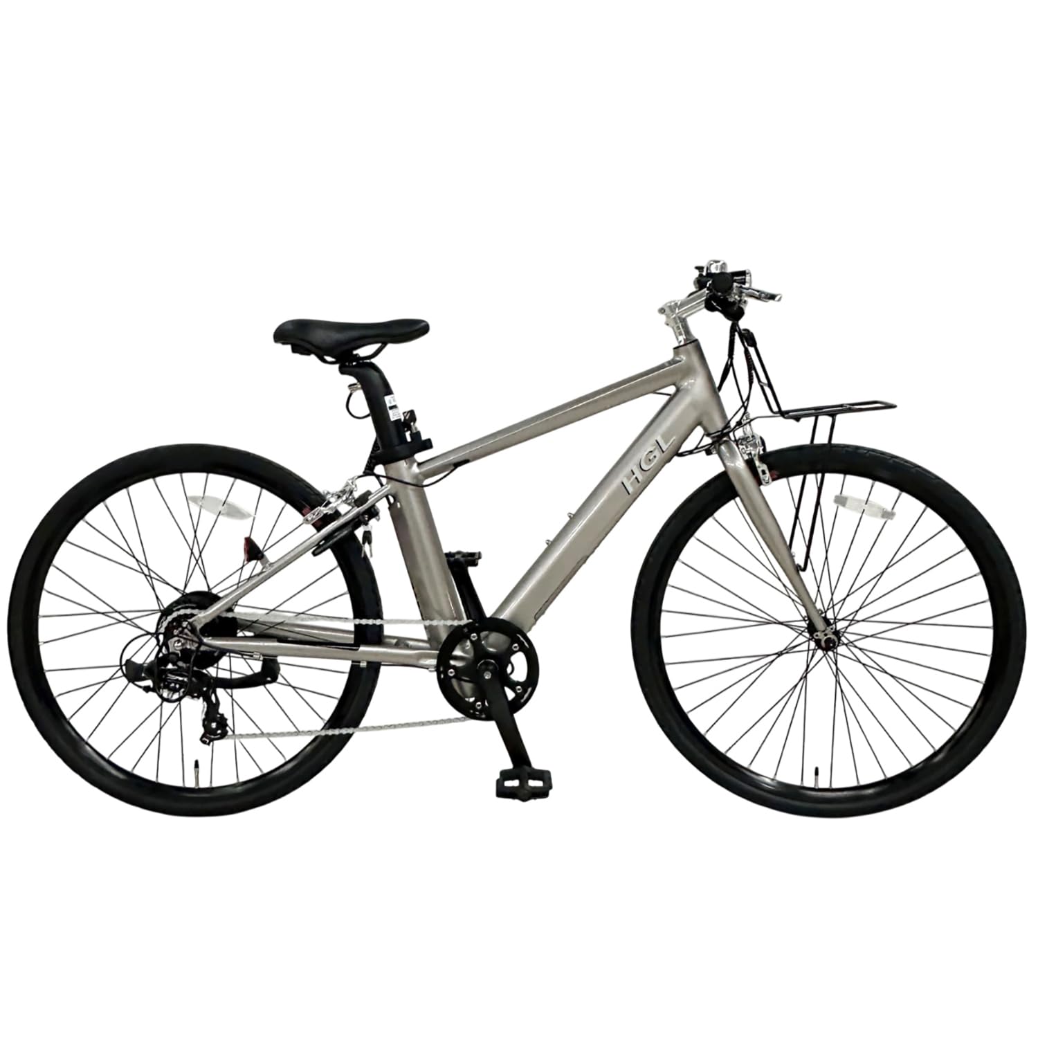 Amazon | HGL 電動アシスト自転車/クロスバイク700C・8SP HGL-7008SA