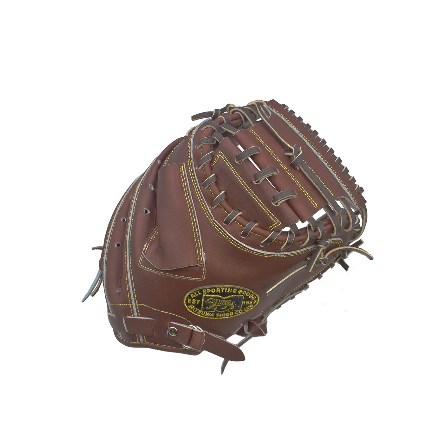 希少 美津和 TIGER 軟式 キャッチャーミット M-2007 希少 美津和 TIGER