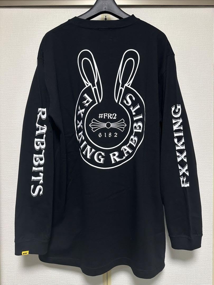 Amazon.co.jp: fr2 Logo within Face OutlineロンT : ファッション