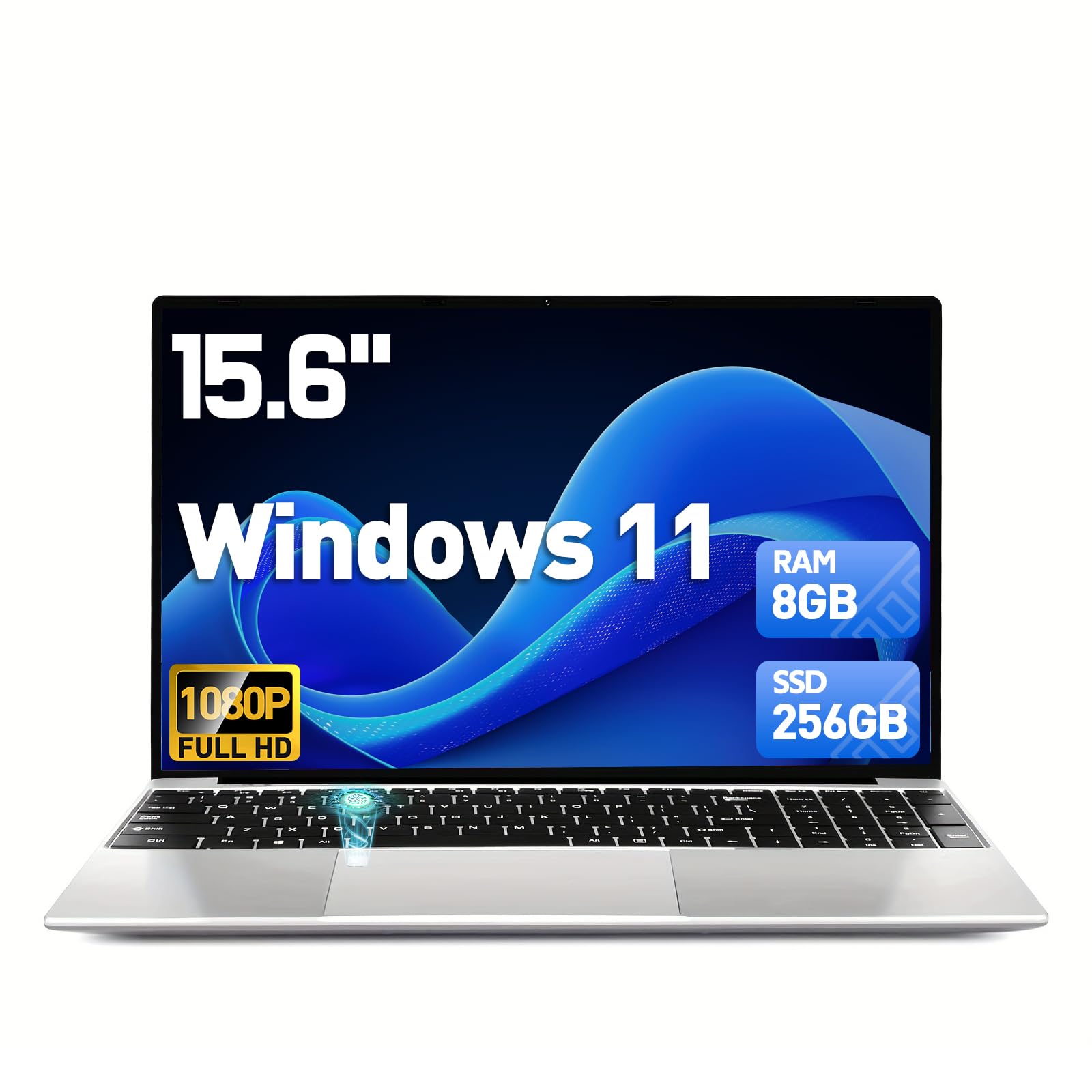 Amazon.com: 2025 Latest 15.6'' Laptop, 8GB RAM 256GB SSD, 12th