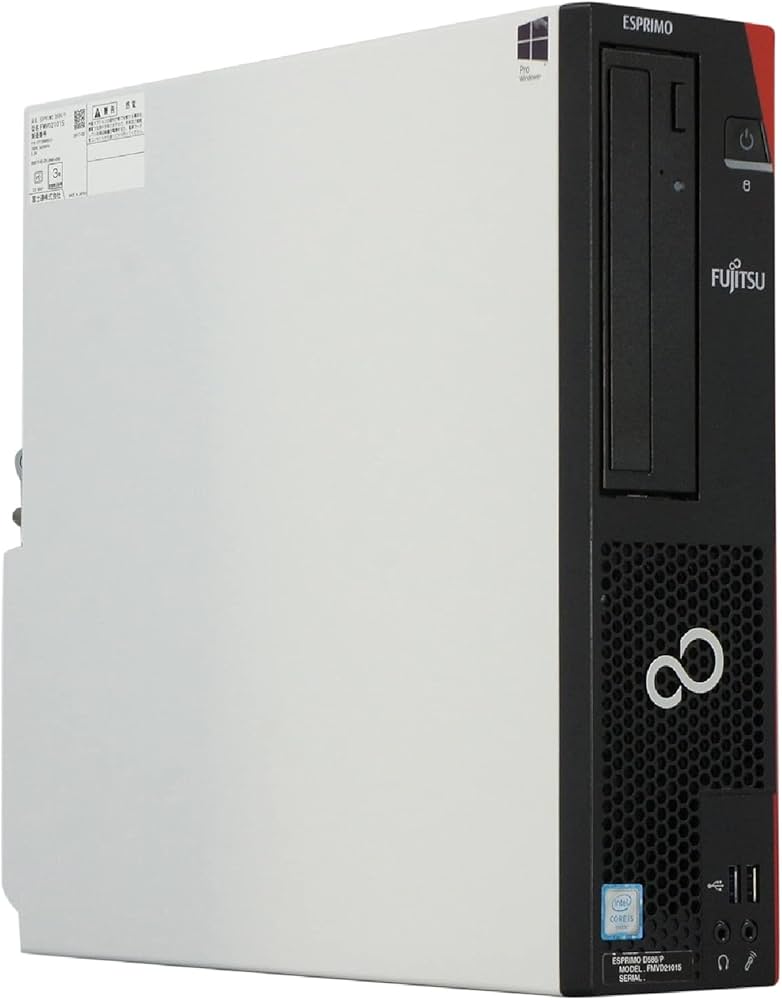 Amazon.co.jp: 中古パソコン Windows10 デスクトップ 一年保証 富士通