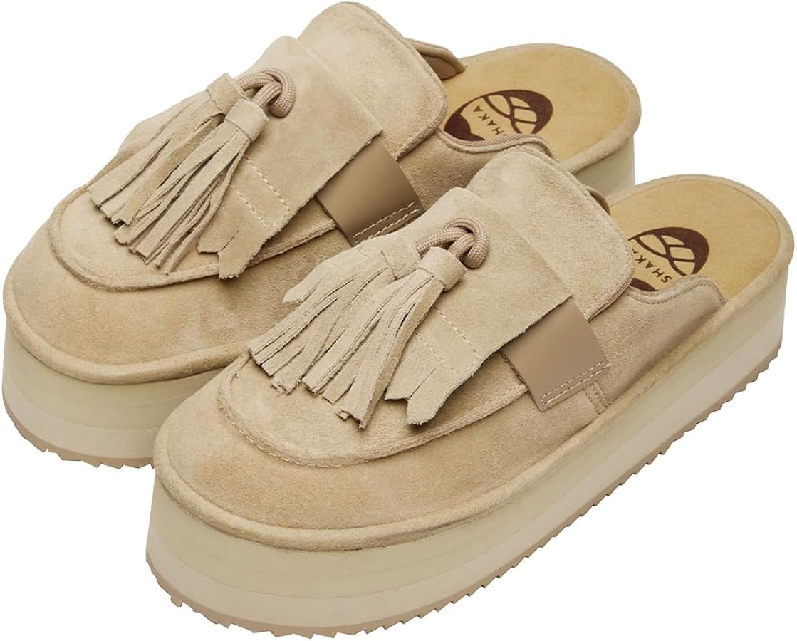 Amazon | TASSEL LOAFER MULE PLATFORM | SHAKA(シャカ) | ローファー