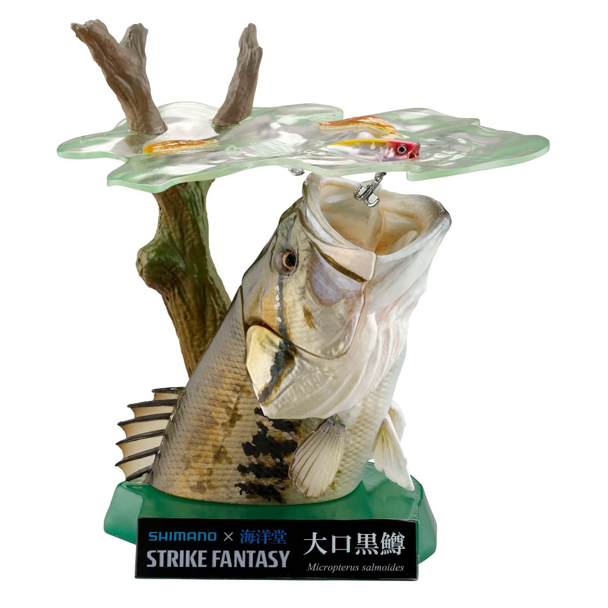 Amazon | 海洋堂 STRIKE FANTASY ブラックバス 約80mm ノンスケール