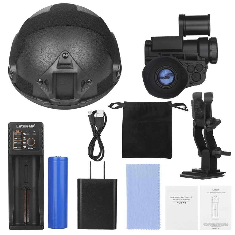 Amazon | 暗視ゴーグル NVG10 ナイトビジョン単眼ミリタリーグリーン