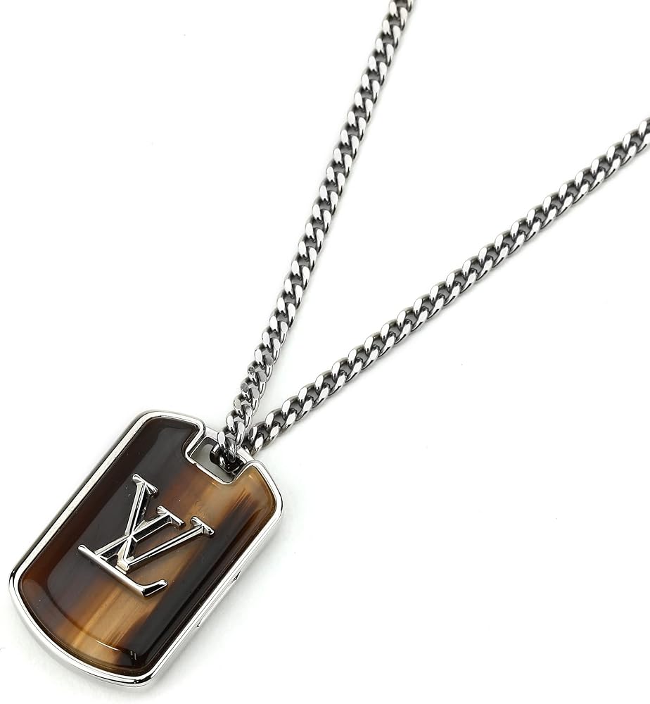 Amazon | [ルイヴィトン] ネックレス M00883 コリエ・LV シェイズ