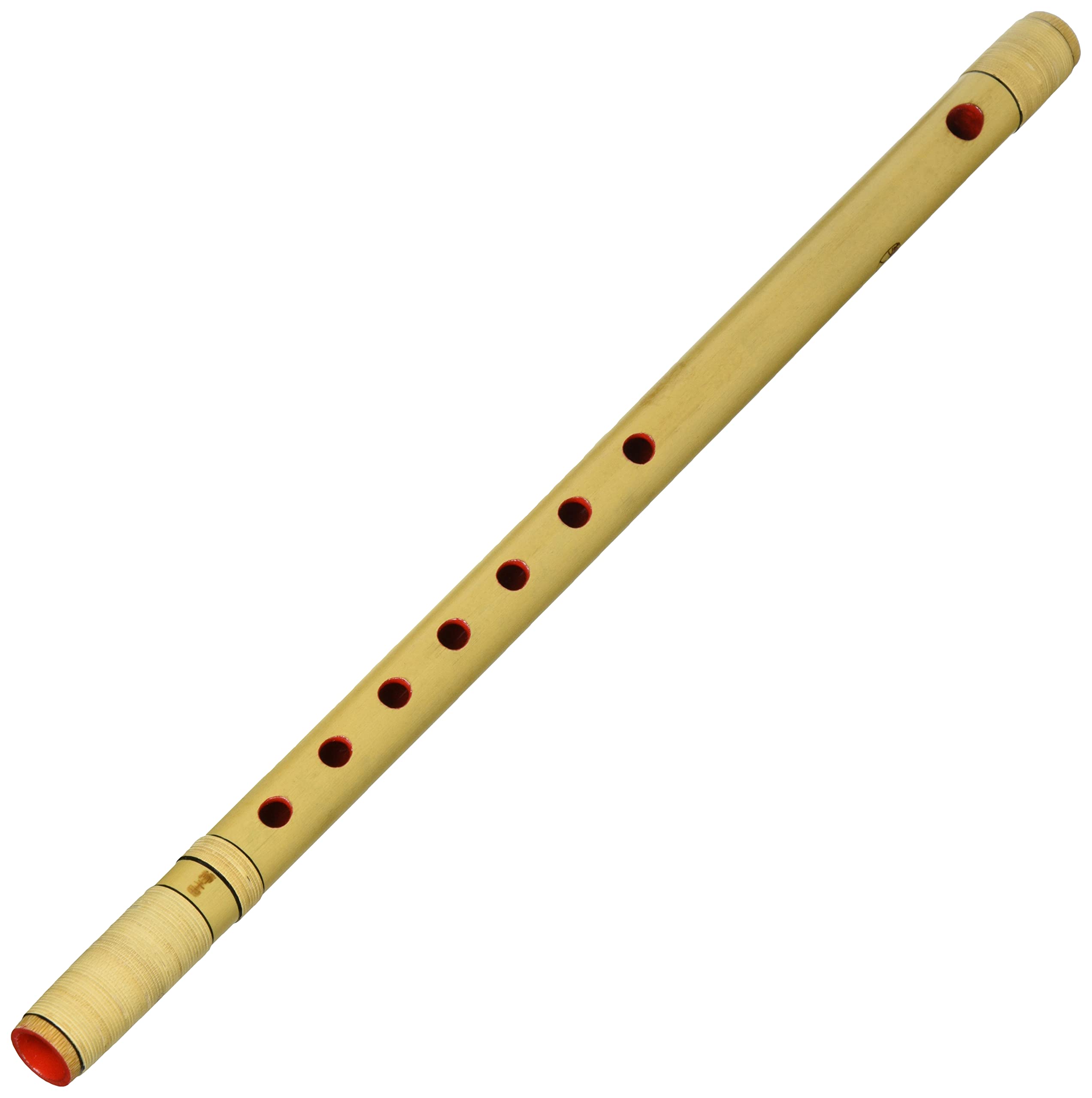 Amazon | 大岡紫水 篠笛 獅子田籐巻 7穴 6本調子 | 篠笛 | 楽器・音響機器