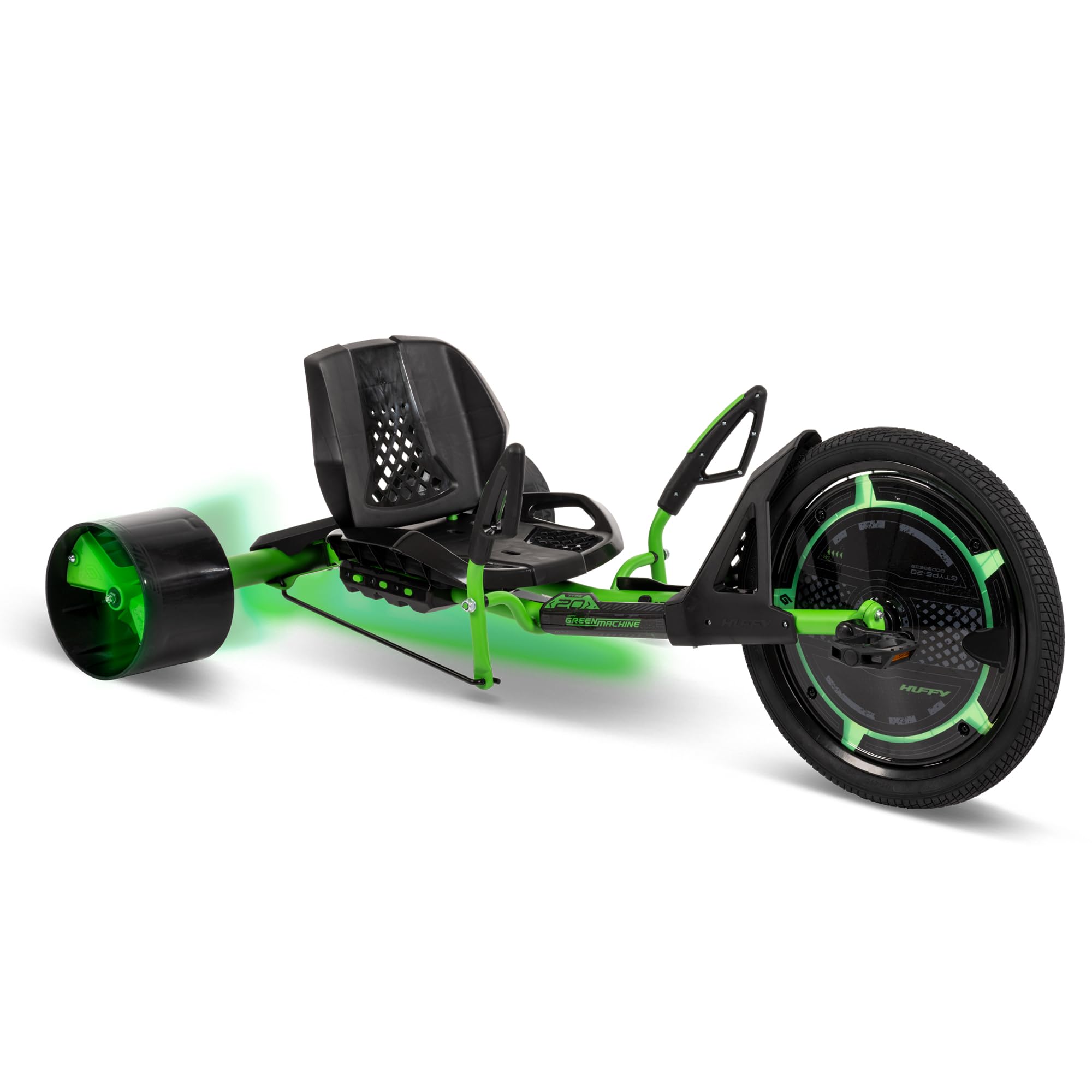 Amazon.co.jp: Huffy Green Machine 20インチドリフトトライク、洗練