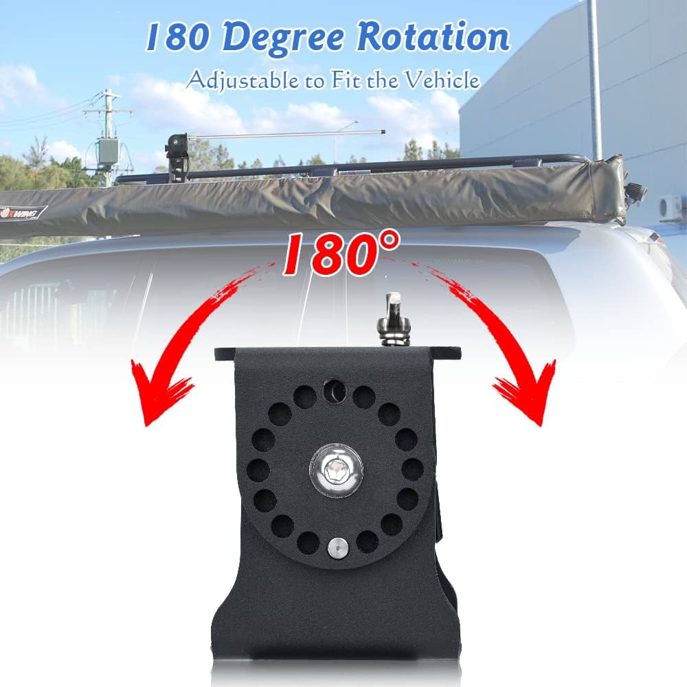 Amazon.co.jp: DITKOK 折りたたみ式アンテナマウント ルーフラック