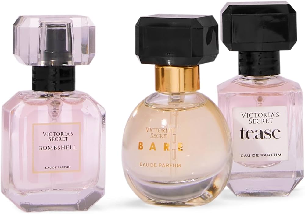 Amazon.com : Victoria's Secret Deluxe Mini Fragrance Trio, Eau de