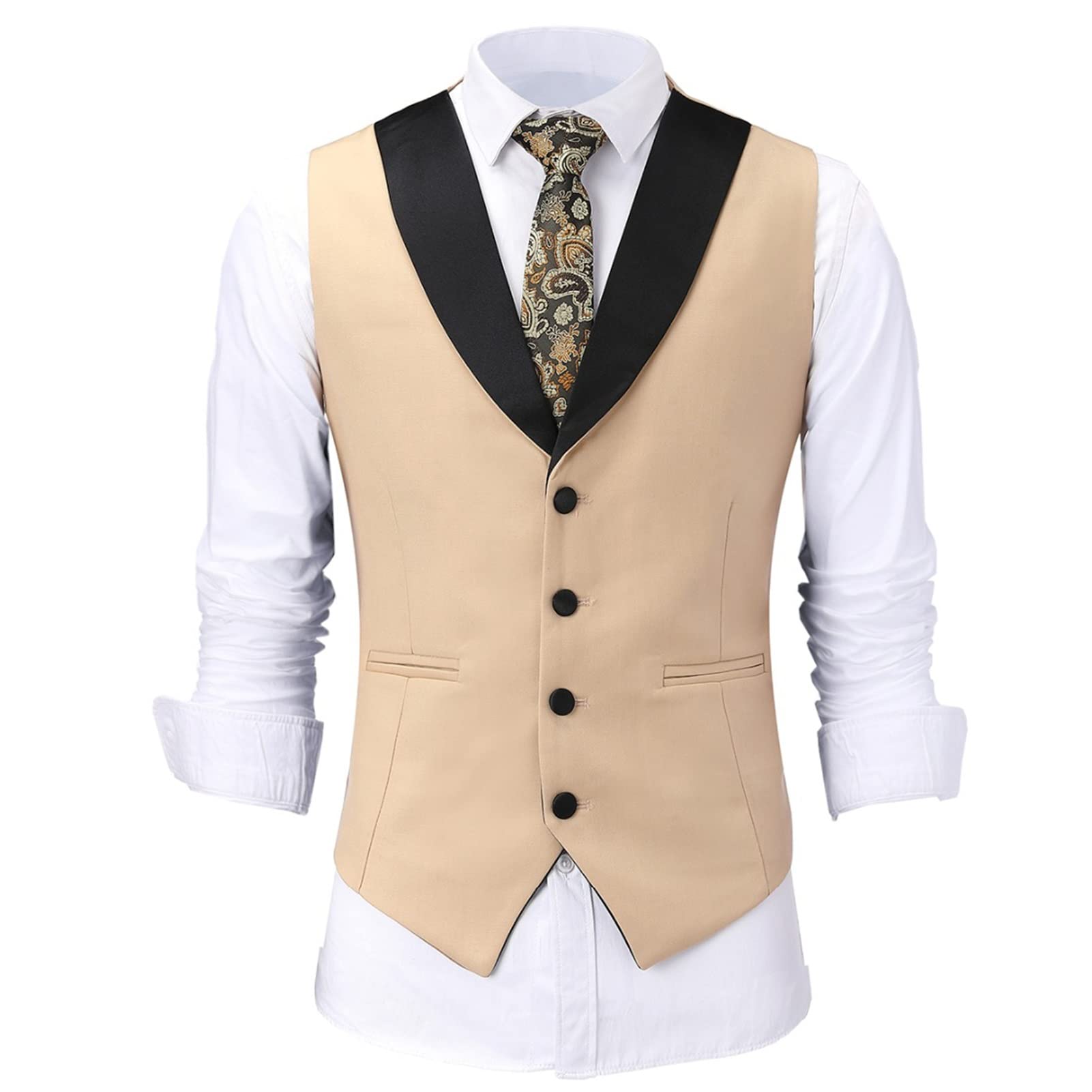 Amazon.co.jp: メンズスーツベストを選択するメンズウエストコート