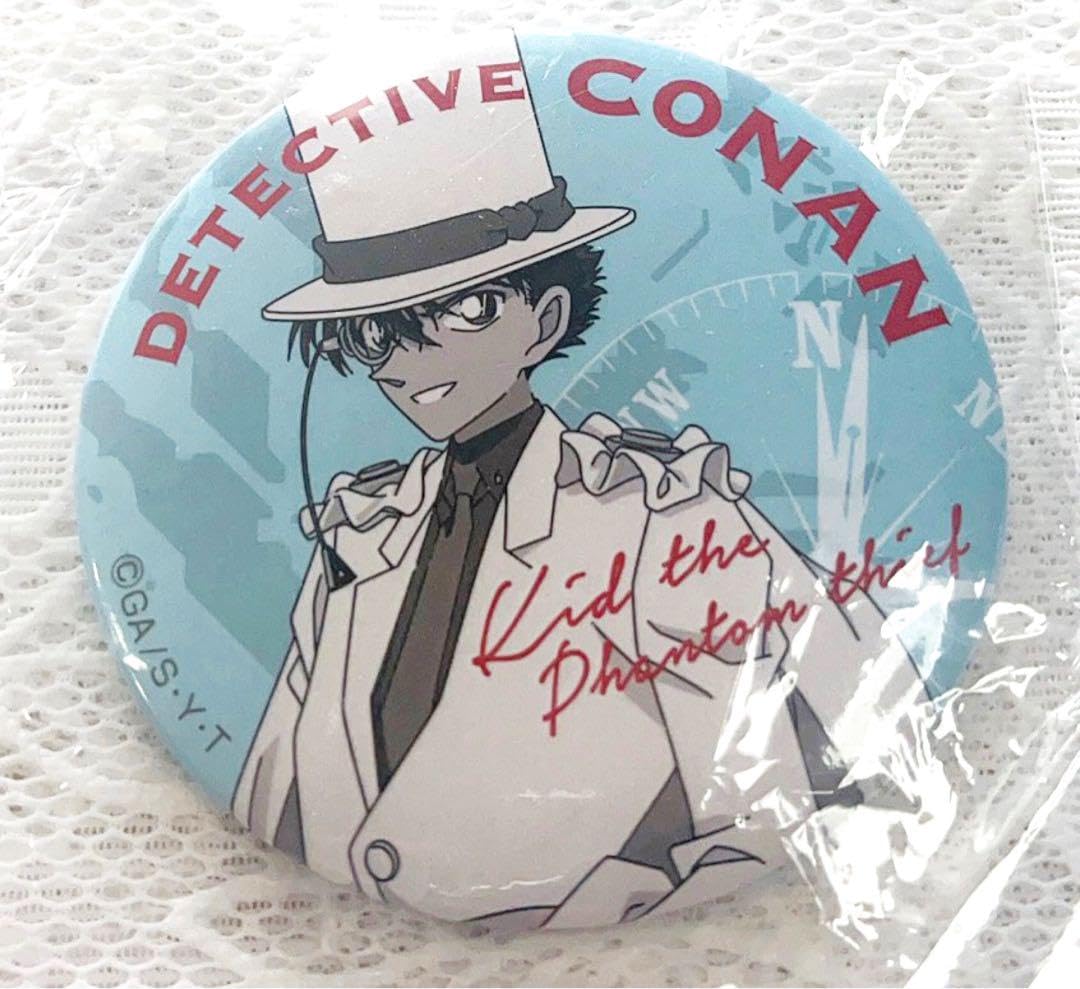 d*7様 【激レア】まじっく快斗 1412 怪盗キッド 黒羽快斗 缶バッジ 2点