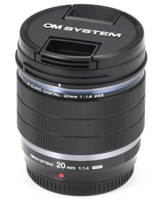 Amazon.co.jp: OM SYSTEM M.ZUIKO DIGITAL ED 20mm F1.4 PRO BLACK