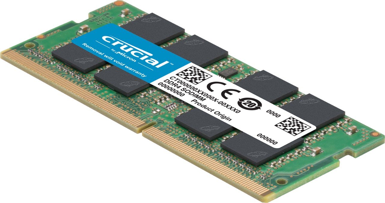 Crucial 16GB Kit (8GBx2) DDR4 3200 MT/s (PC4-25600) CL22 SR x8