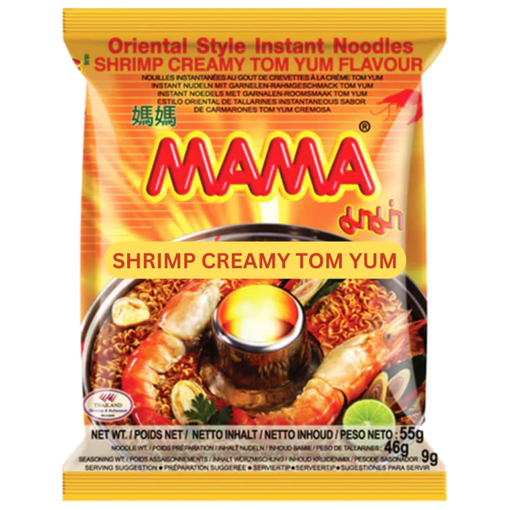 Amazon.com: Generic MAMA Instant Ramen Noodle Shrimp Creamy Tom