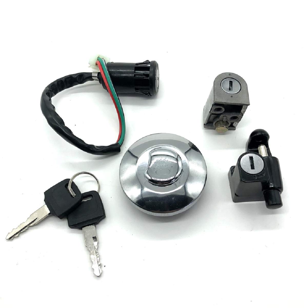 Amazon | CustomDivine ホンダ 用 ガソリン タンク キャップ キー 付き