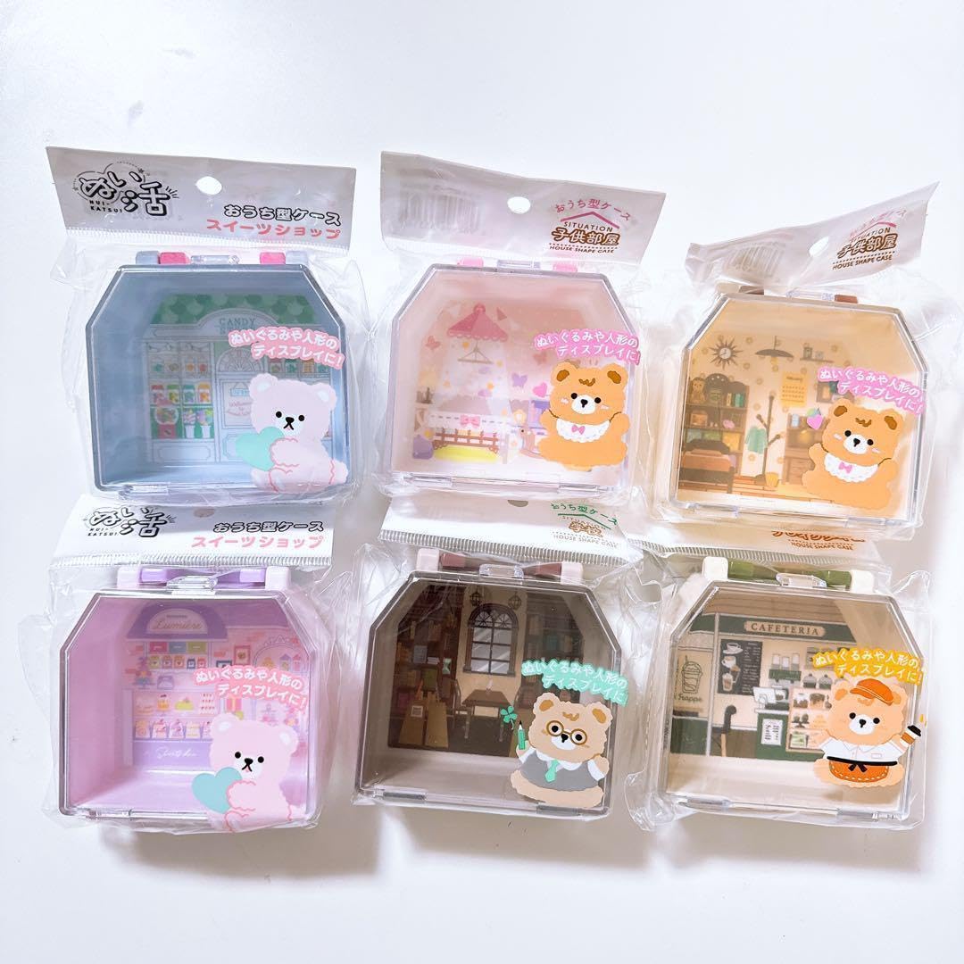 Amazon | ぬい活 まとめ売り 窓付きケース ドールポーチ シルバニア